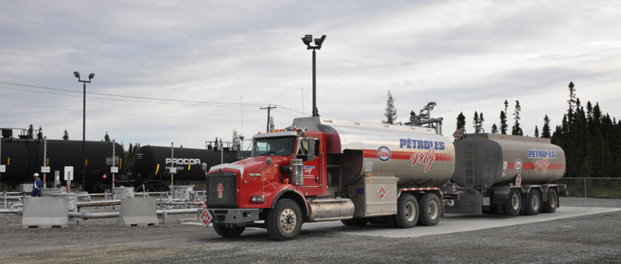 Installations pétrolières Les Pétroles MJ, bonbonnes de propane